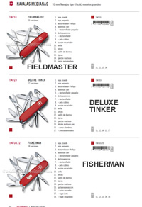 COUTEAUX DE POCHE FISHERMAN TINKER Victorinox