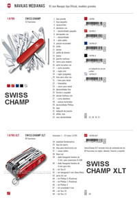 MEDIUM POCKET KNIVES SWISS CHAMP Victorinox