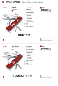 COUTEAUX POLYVALENTS HUNTER EQUESTRIAN Victorinox