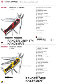 GRANDES FACAS MULTIUSOS RANGER 7 Victorinox