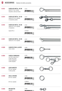METAL CHAINS AND ACCESSORIES Victorinox