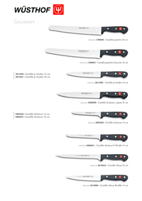 GOURMET KITCHEN KNIVES SERIES 3 Wusthof