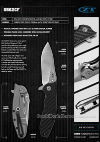 0562CF FLIPPER TACTICAL FOLDING KNIVES ZeroTolerance