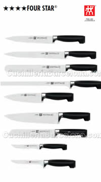  CHEFF KNIVES FOUR STAR 2 Zwilling