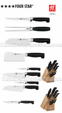 FACAS COZINHEIRO  FOUR STAR 3 Zwilling